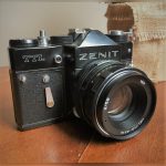 My father's Soviet Zenit TTL camera from his highschool years (~1979).